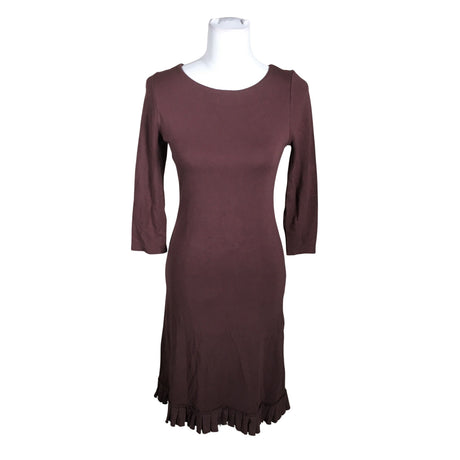 Unisex Nanso - Trikotaažist kleit, suurus 36 - Pruun ()