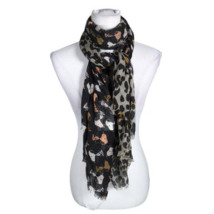Unisex Codello - Õhuke sall, suurus Midi - Hall (1)