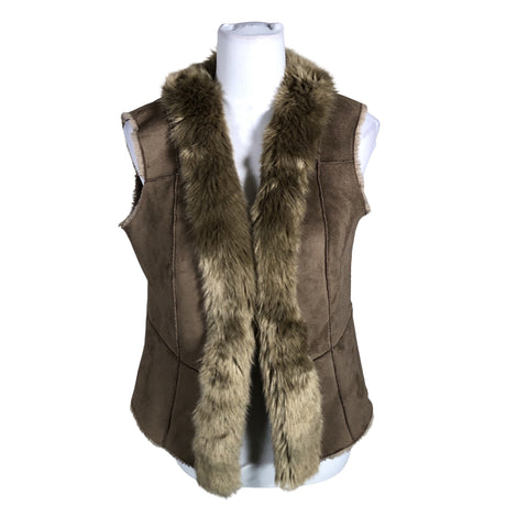 Unisex Gerry Weber - Kunstkarusnahast vest, suurus 38 - Pruun ()