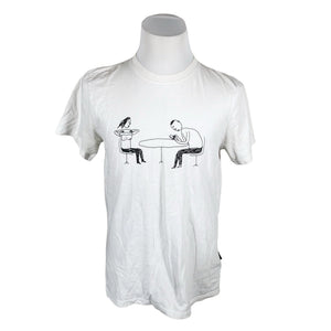 Unisex Dedicated - T-särk, suurus M - Valge (1)
