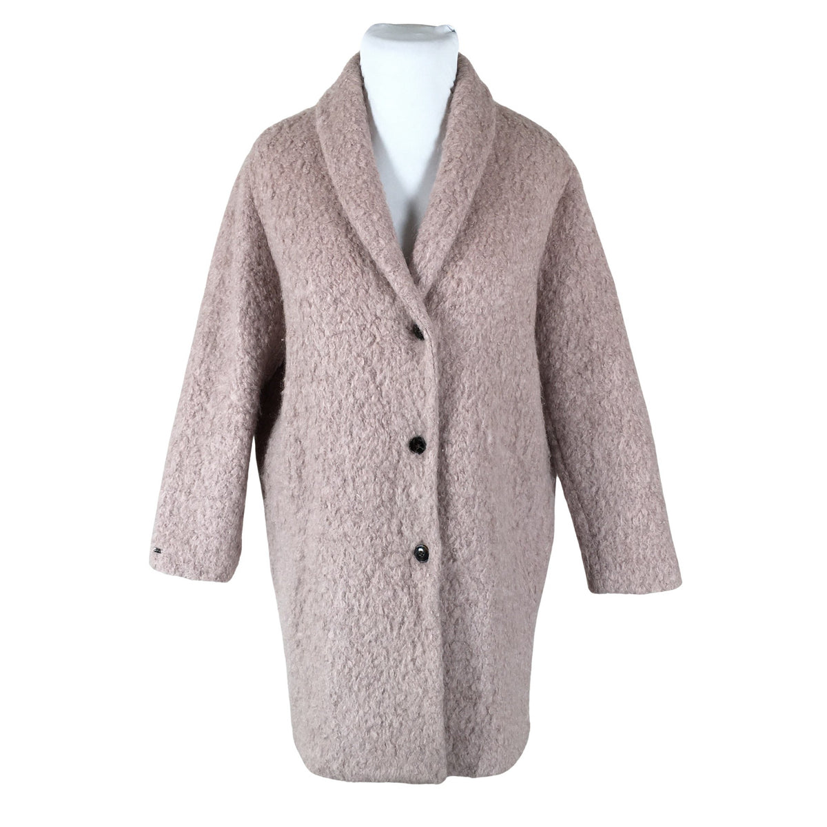 Unisex Tommy Hilfiger - Villane mantel, suurus 44 - Heleroosa (1)