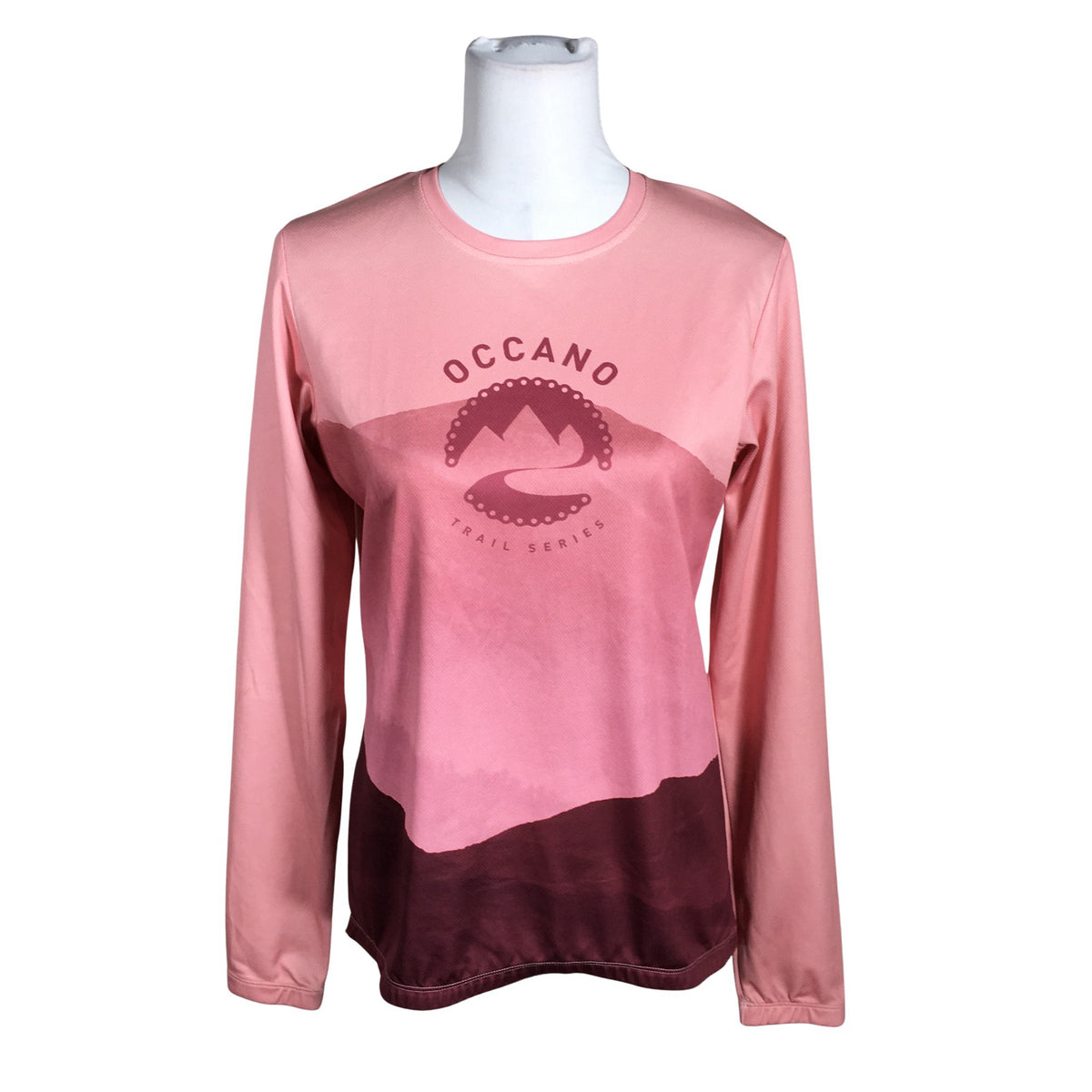 Unisex Occano - Spordisärk, pikad käised, suurus 38 - Heleroosa (1)