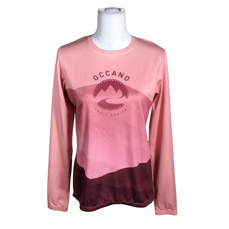 Unisex Occano - Spordisärk, pikad käised, suurus 38 - Heleroosa ()