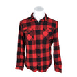 Unisex Jahti Jakt - Flanellsärk, suurus S - Punane ()