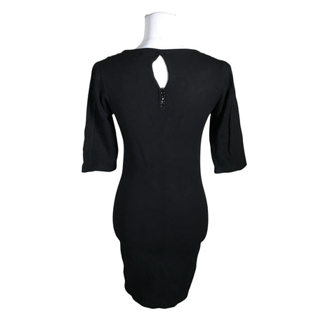 Unisex Koola Anna - Kootud kleit, suurus 34 - Must (2)
