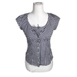 Unisex Ril's - Lühikeste käistega pluus, suurus 34 - Sinine ()