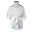 Unisex Nanso - Trikotaažist tuunika, suurus 48 - Valge ()