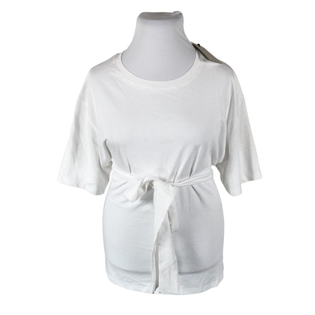 Unisex Nanso - Trikotaažist tuunika, suurus 48 - Valge ()