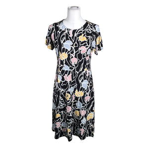 Unisex Nanso - Trikotaažist kleit, suurus 36 - Must (1)