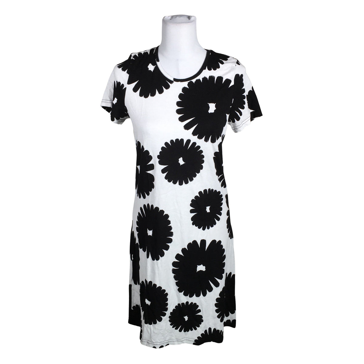 Unisex Nanso - Trikotaažist kleit, suurus 36 - Valge (1)