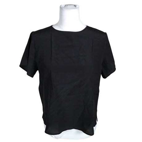 Unisex R-collection - Lühikeste käistega pluus, suurus 36 - Must ()