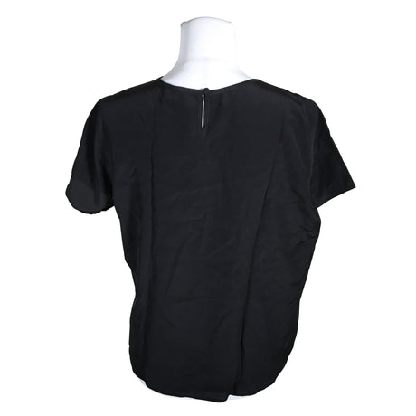 Unisex R-collection - Lühikeste käistega pluus, suurus 36 - Must (2)