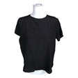 Unisex R-collection - Lühikeste käistega pluus, suurus 36 - Must ()