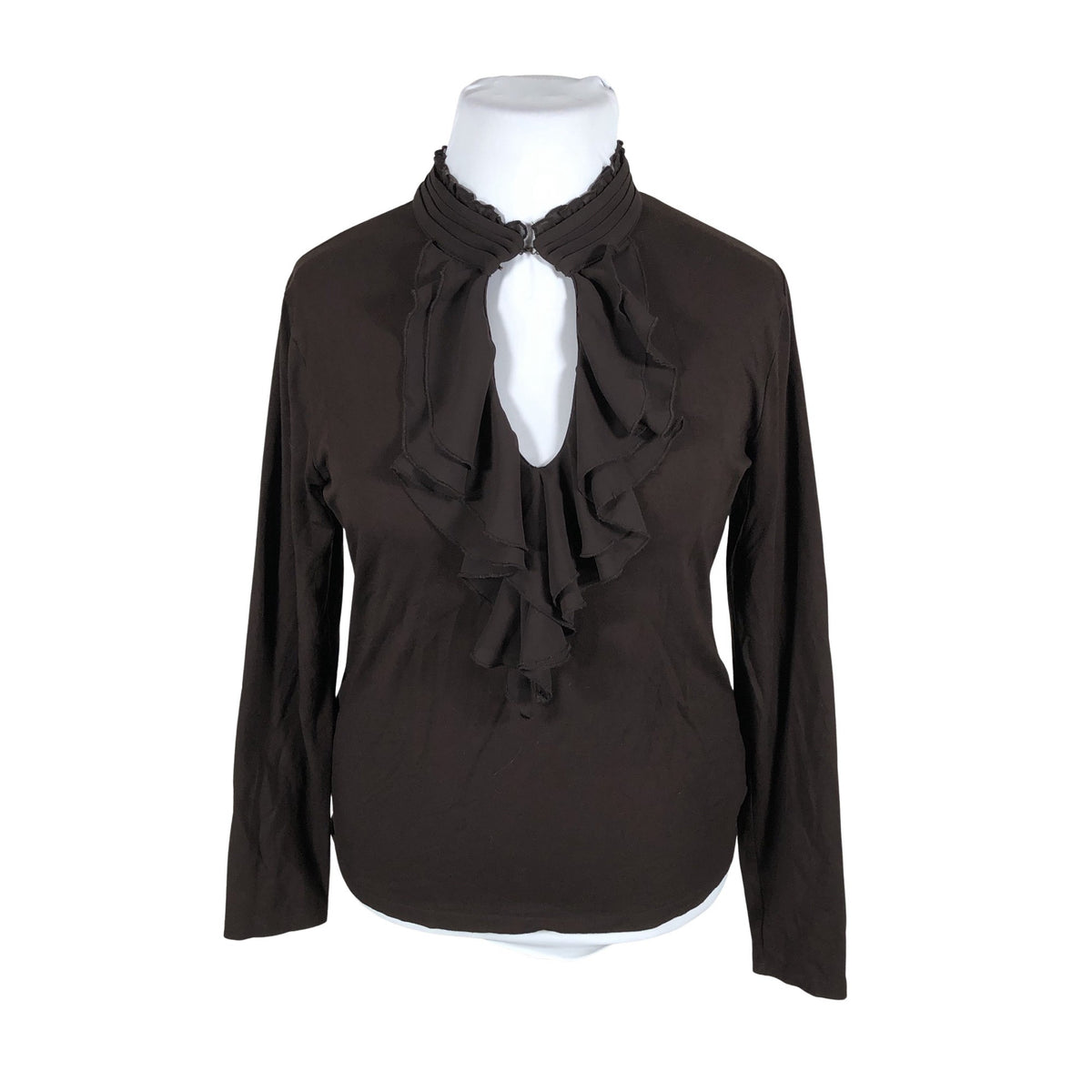 Unisex Lauren Ralph Lauren - Trikotaažist pluus, suurus 42 - Pruun (1)