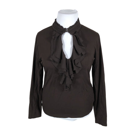 Unisex Lauren Ralph Lauren - Trikotaažist pluus, suurus 42 - Pruun ()