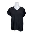 Unisex Mos Mosh - Lühikeste käistega pluus, suurus 36 - Must ()