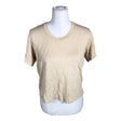 Unisex Samsoe&Samsoe - T-särk, suurus 38 - Beige ()