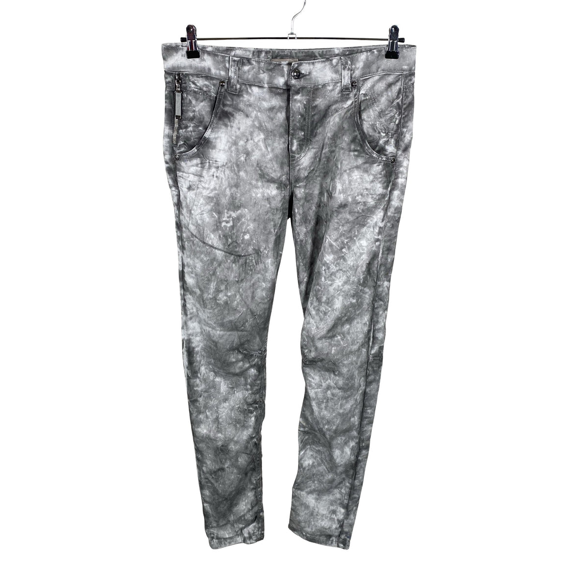 Unisex MAC - Mittevenivad püksid, suurus XXS - Hall (1)