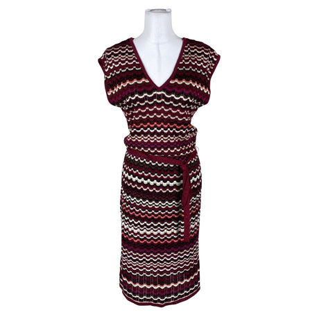 Unisex Lindex - Kootud kleit, suurus 36 - Veinipunane ()