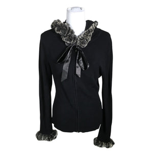 Unisex Léo Guy - Kardigan, suurus 38 - Must (1)