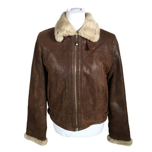 Unisex Etcetera - Nahktagi, suurus 38 - Pruun (1)