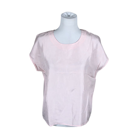 Unisex Stockmann Silk - Lühikeste käistega pluus, suurus 36 - Heleroosa ()
