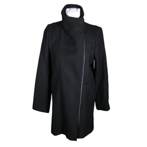 Unisex Comptoir des cotonniers - Villane mantel, suurus 40 - Must (1)