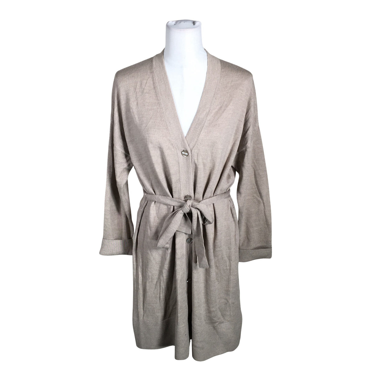 Unisex Essentials by Stockmann - Kardigan, suurus 38 - Beige (1)