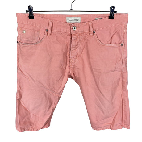 Unisex Scotch&Soda - Teksast lühikesed püksid, suurus W36 - Heleroosa ()