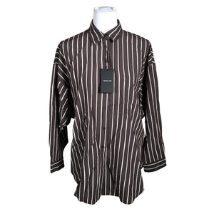 Unisex Massimo Dutti - Triiksärk, suurus 34 - Pruun (1)