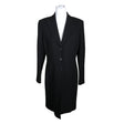 Unisex Ril's - Villane mantel, suurus 40 - Must ()
