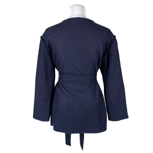 Unisex Gauhar - Kardigan, suurus 38 - Sinine (2)