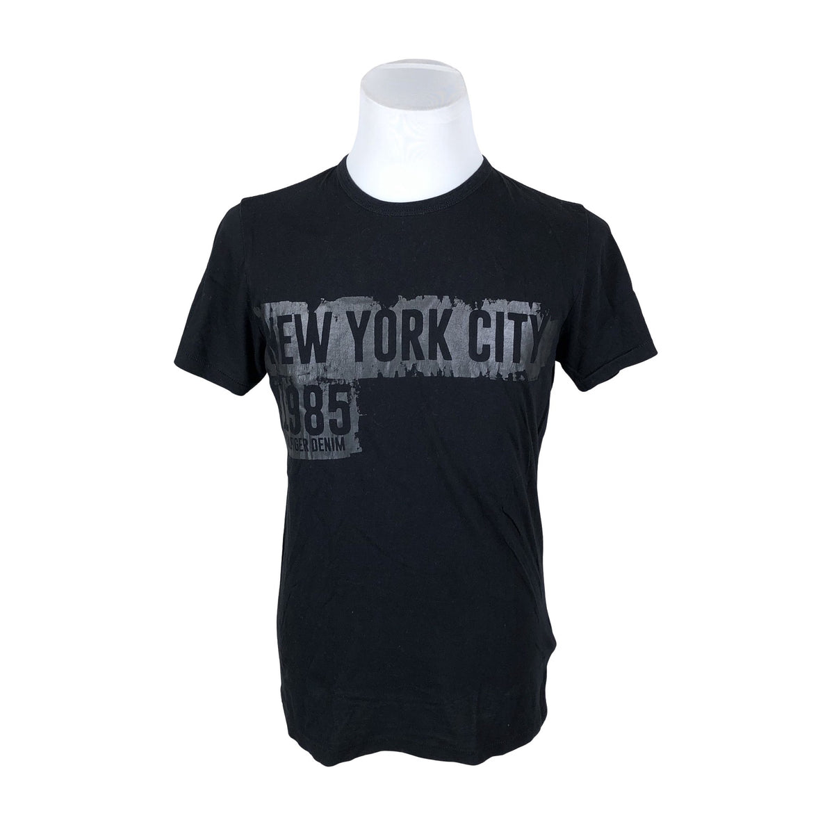 Unisex Tommy Hilfiger - T-särk, suurus M - Must (1)