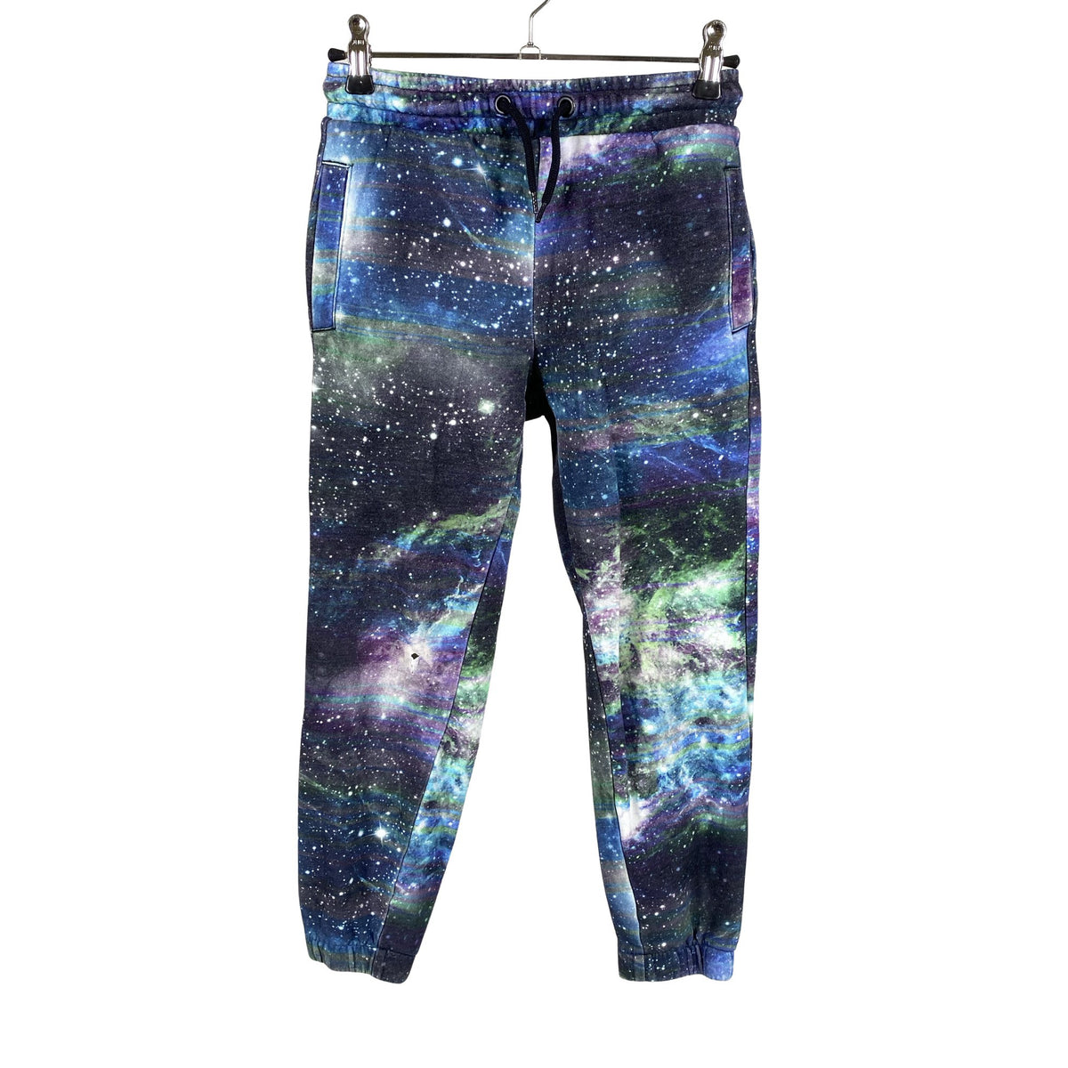 Unisex Lindex - Dressikangast püksid, suurus 128 - 134 - Lilla (1)
