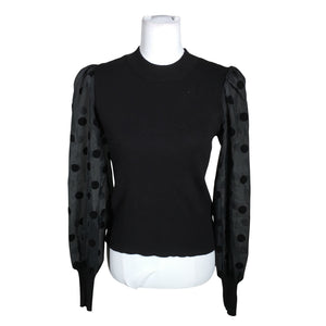 Unisex Y.A.S - Trikotaažist pluus, suurus 40 - Must (1)