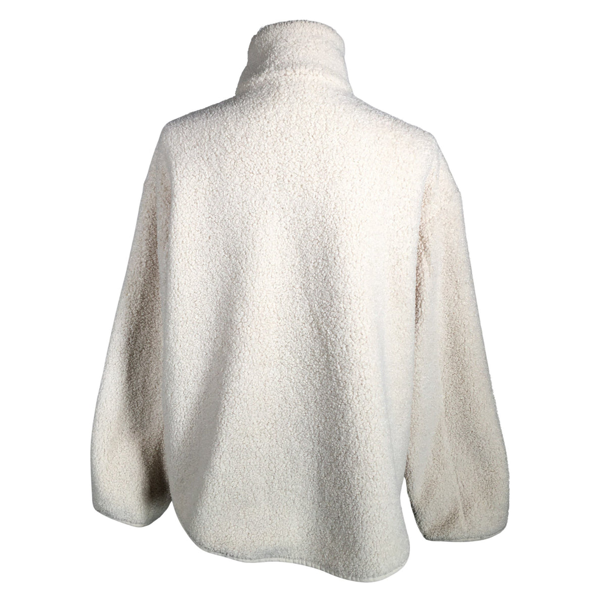 Unisex MSCH Copenhagen - Kunstkarusnahast mantel, suurus 38 - Looduslik valge (2)