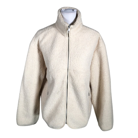 Unisex MSCH Copenhagen - Kunstkarusnahast mantel, suurus 38 - Looduslik valge ()