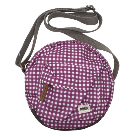 Unisex Roka London - Õlakott, suurus Midi - Lilla (2)