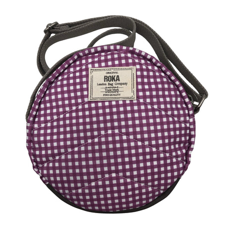 Unisex Roka London - Õlakott, suurus Midi - Lilla ()