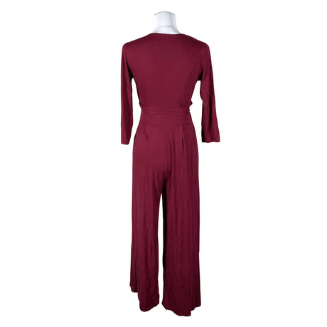 Unisex Second Chance - Pükskostüüm, suurus 36 - Veinipunane (2)
