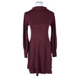 Unisex Nouki - Kootud kleit, suurus 36 - Veinipunane ()