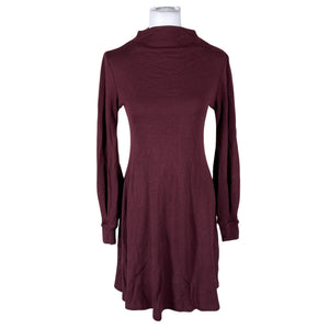 Unisex Nouki - Kootud kleit, suurus 36 - Veinipunane (1)