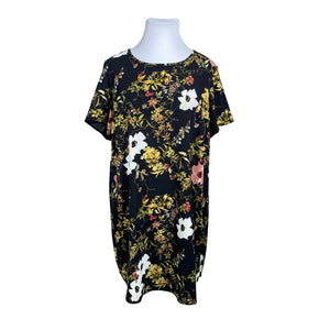 Unisex Zizzi - Õhuke kleit, suurus 46 - Must (1)