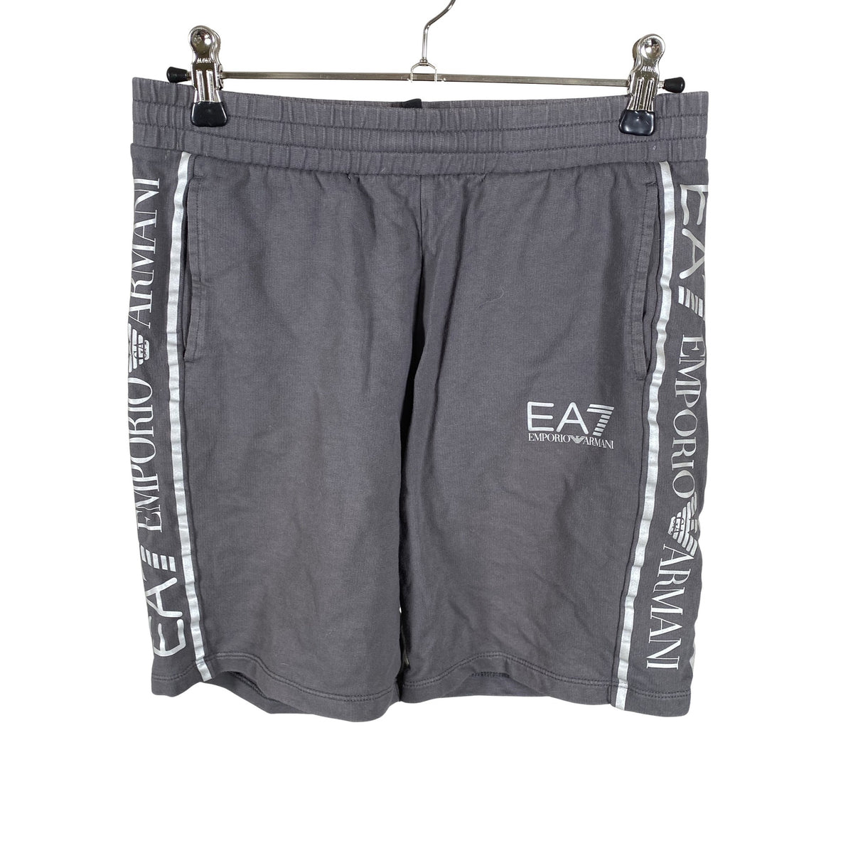 Unisex EA7 Emporio Armani - Dressikangast lühikesed püksid, suurus 146 - 152 - Hall (1)