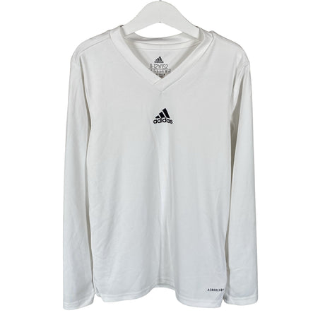 Unisex Adidas - Spordisärk, pikad käised, suurus 146 - 152 - Valge ()
