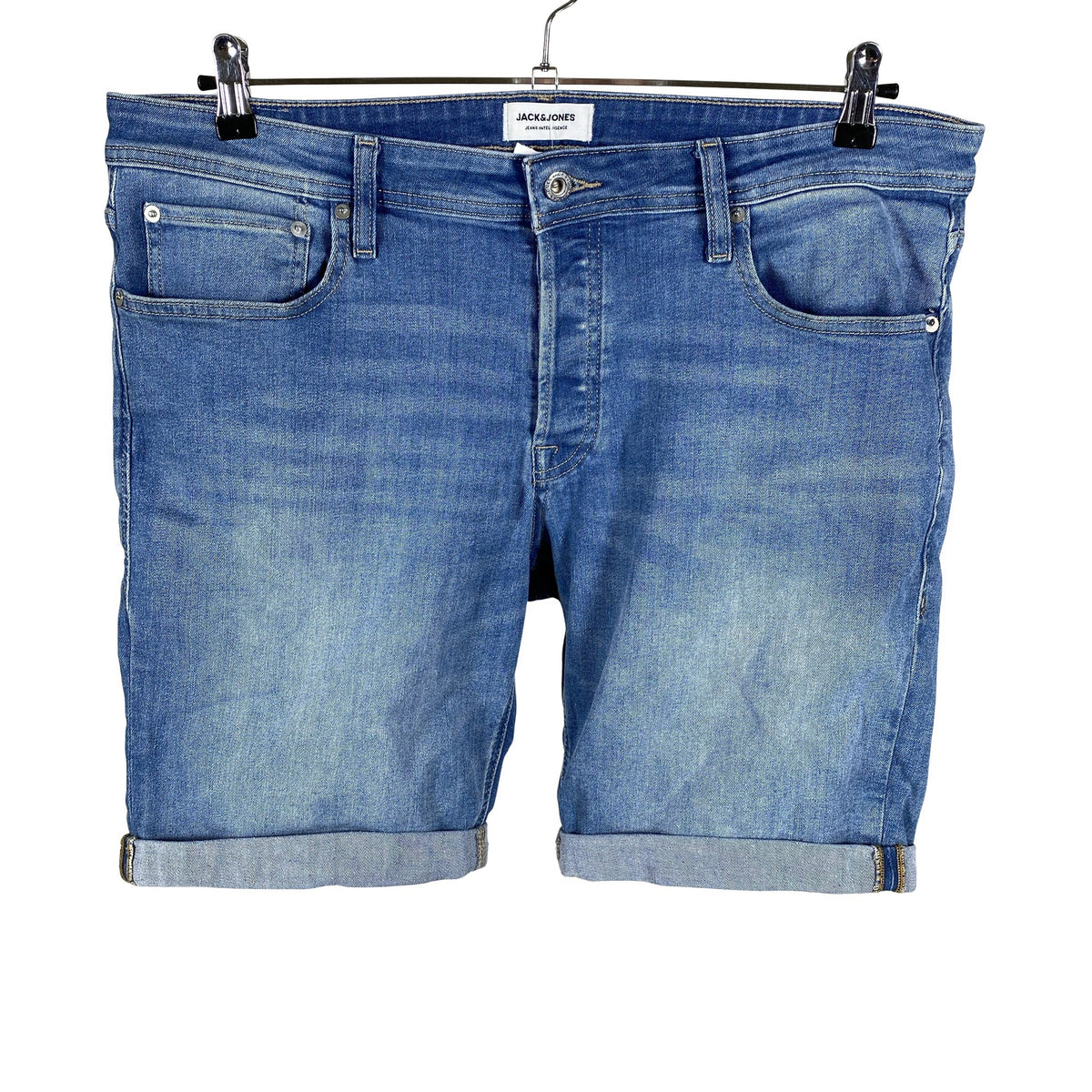 Unisex Jack & Jones - Teksast lühikesed püksid, suurus XXL - Sinine (1)