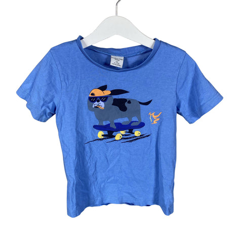 Unisex Polarn O. Pyret - T-särk, suurus 104 - 110 - Sinine ()