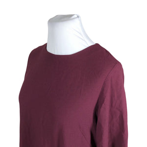 Unisex Weekend by MaxMara - Mitteveniv kleit, suurus 42 - Veinipunane (3)