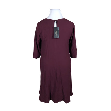Unisex Weekend by MaxMara - Mitteveniv kleit, suurus 42 - Veinipunane (2)