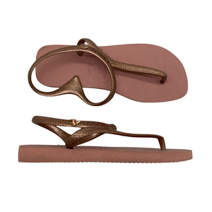 Unisex Havaianas - Plätud, suurus 38 - Heleroosa (1)